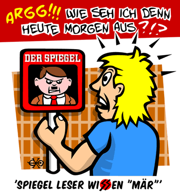 Cartoon: Spiegel 1