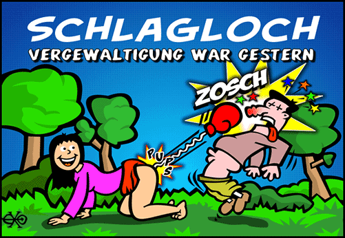 Cartoon: Schlagloch 1