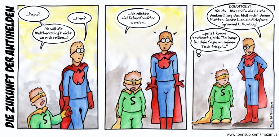 Comic: Die Riege der Antihelden 1