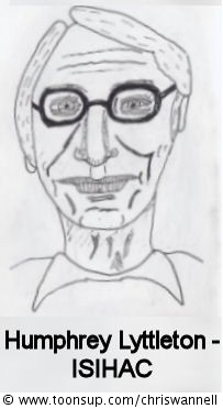 Illustration: Caricature - Humphrey Lyttleton 1