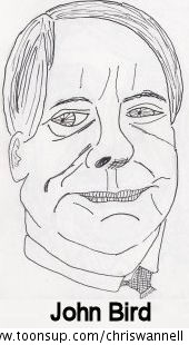 Illustration: Caricature - John Bird 1