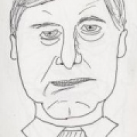 Caricature - John Fortune