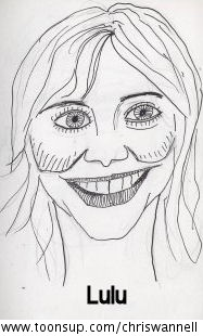 Illustration: Caricature - Lulu 1