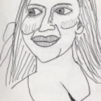 Caricature - Nigella Lawson
