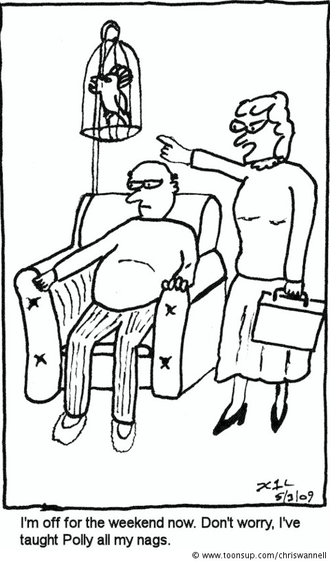 Cartoon: Pollysitter 1