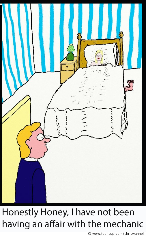 Cartoon: Unfaithful 1