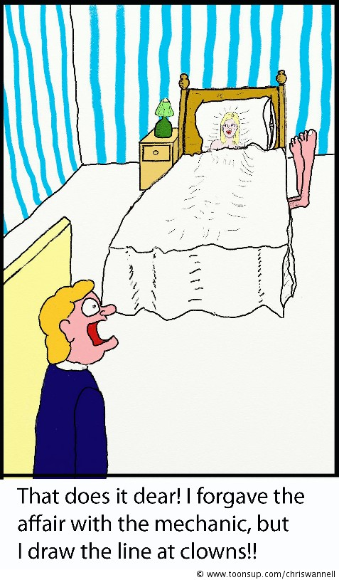Cartoon: Unfaithful Again 1