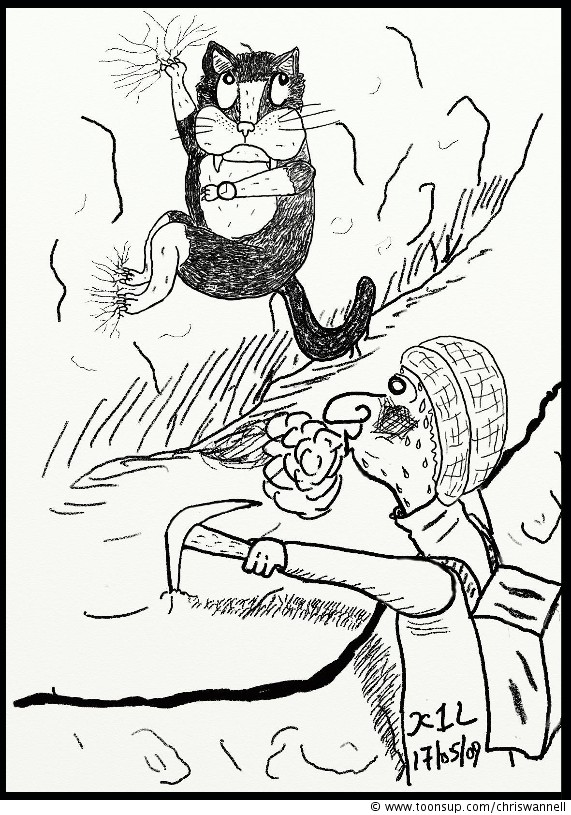 Cartoon: Mountaineer 1