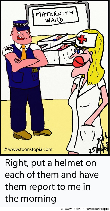 Cartoon: Maternity Ward 1