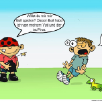 Ball spielen