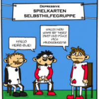 Spielkarten-Selbsthilfegruppe