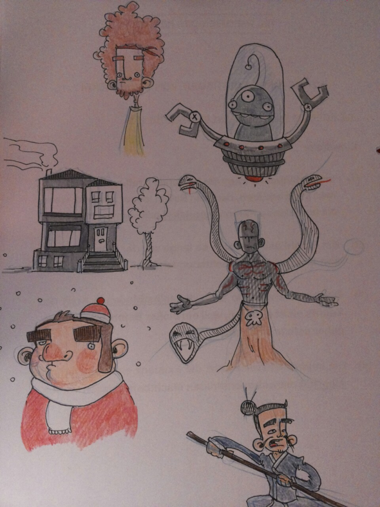 Concept Art / Character Design: Doodles #1 2