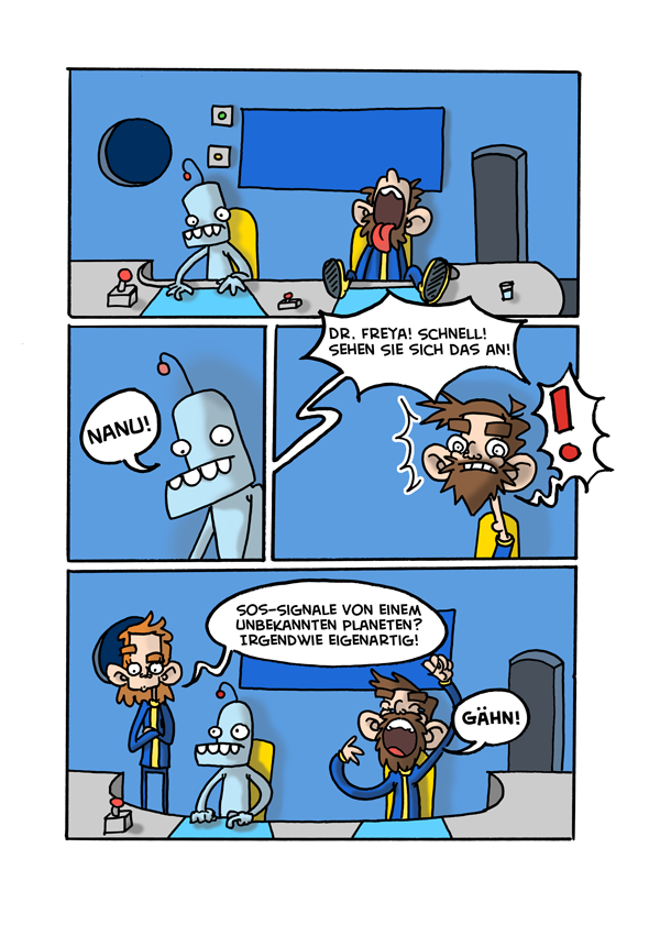 Comic: Die neue Welt - Planet F 2