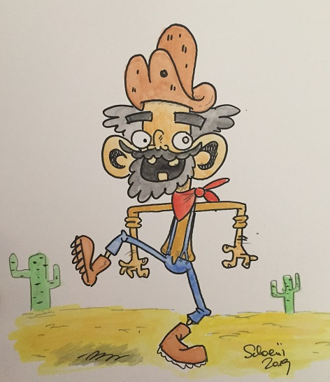Concept Art / Character Design: Crazy Jesse - Artbattle 2019 1