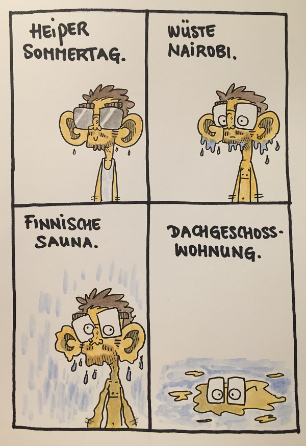 Comic: Sweating 1