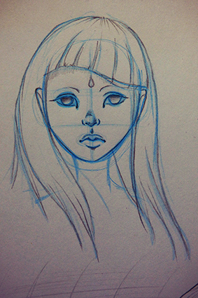 Concept Art / Character Design: Meerjungfrau, Kanalisation und Albträume 1