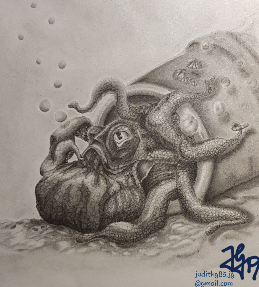 Illustration: trübsalblasen 1