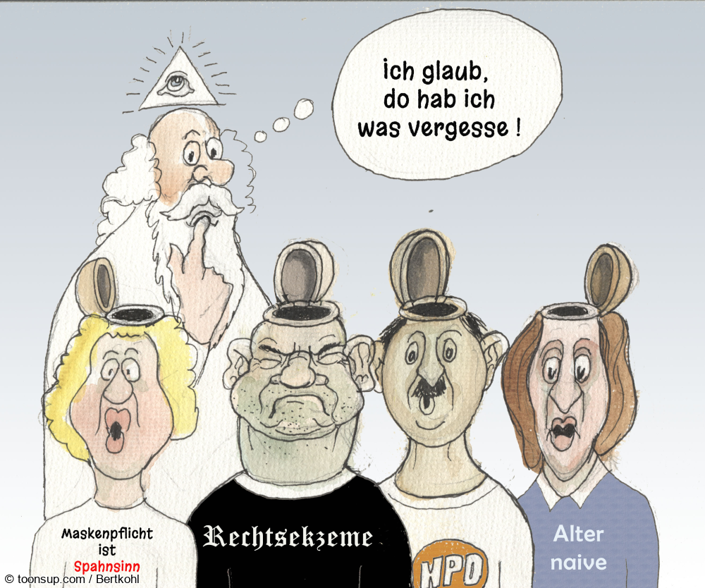 Caricature: Corona 1