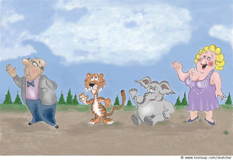 Illustration: Neues Werk von Sketcher 4