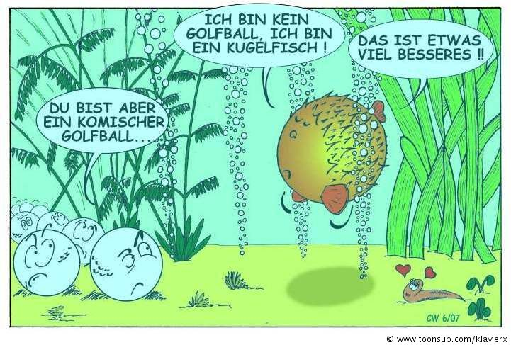 Cartoon: Begegnung 1