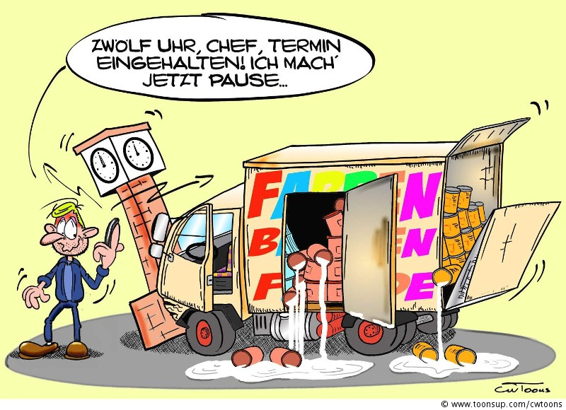 Cartoon: Shit happens... 1