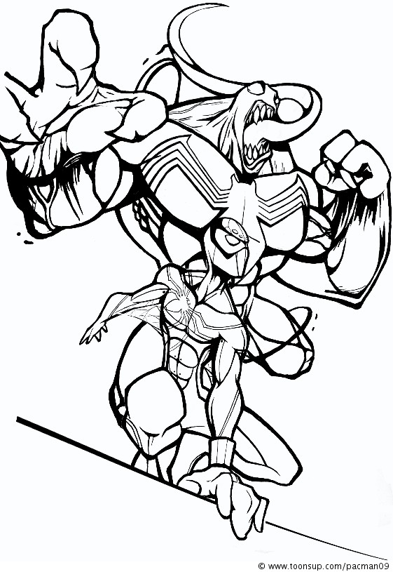 Illustration: Spiderman 2010 vs Venom 1