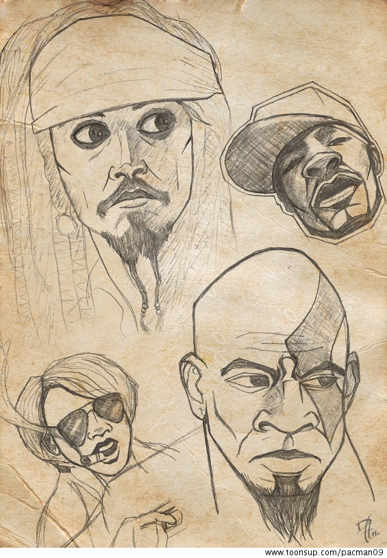 Illustration: Skizzen 1