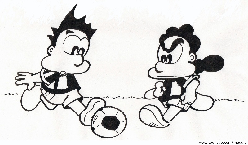 Cartoon: Milano&Mazzurri 1