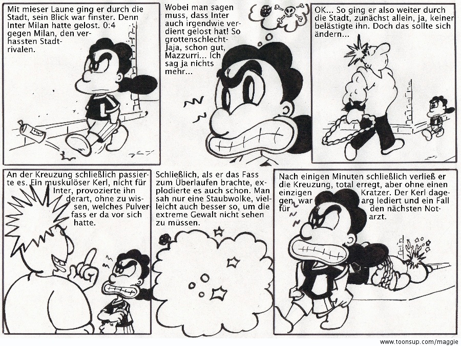 Comic: Mazzurri ist Aggro hoch 3 1