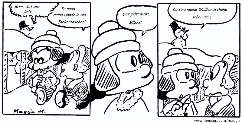Comic: Wie kalt! 1
