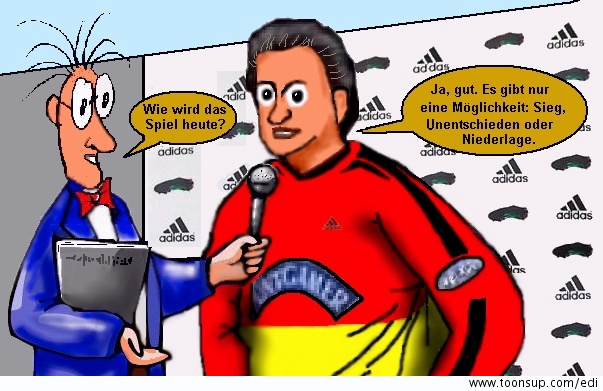 Cartoon: Die wundersame Welt des Fußballs 1