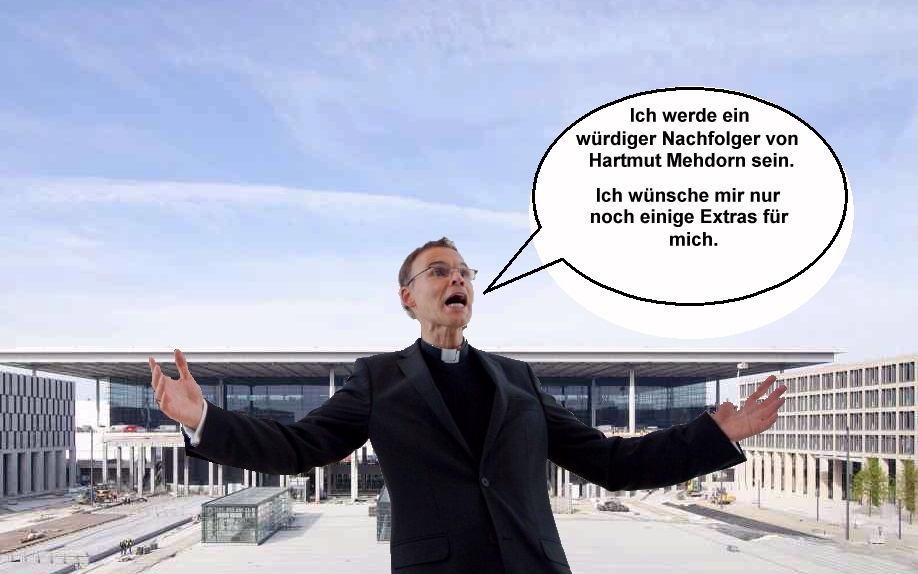Cartoon: Nachfolger für Hartmut Mehdorn 1