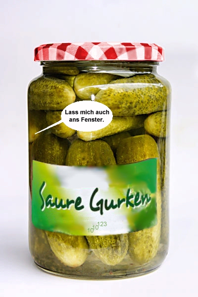 Cartoon: Saure Gurkenzeit 1