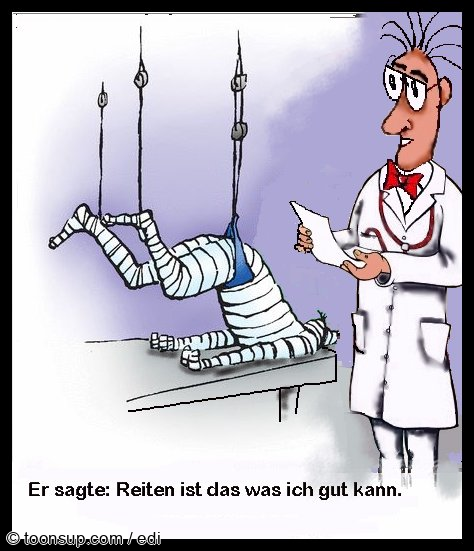 Cartoon: Sturzprofi 1