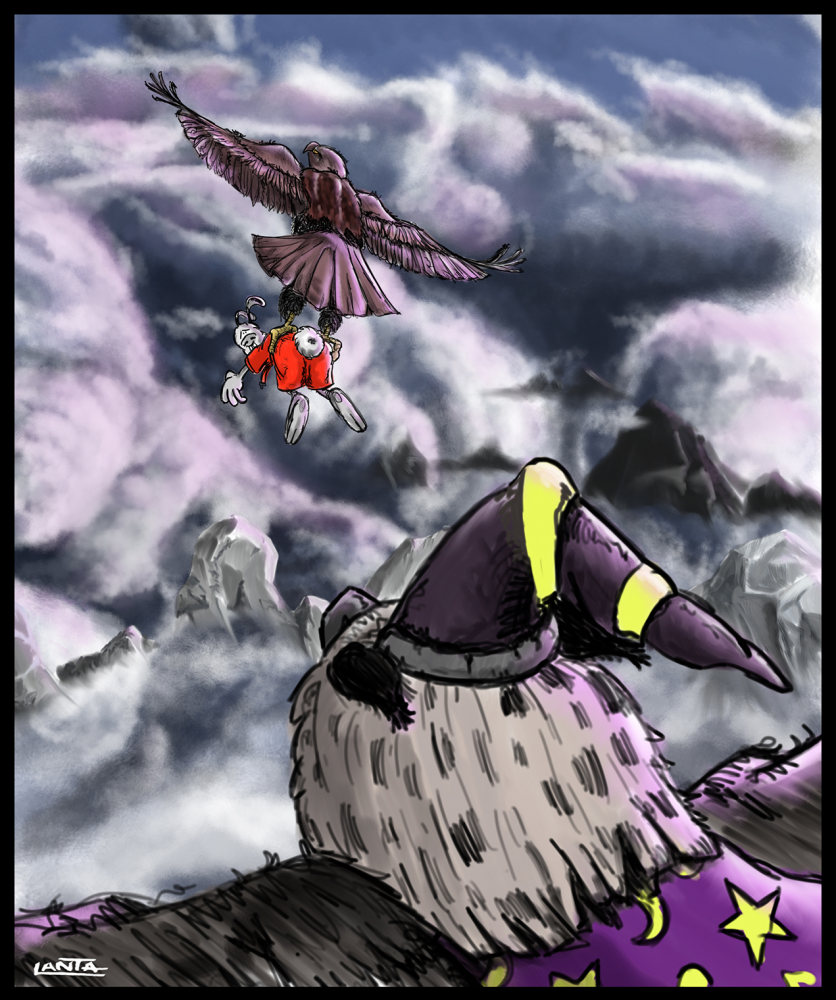 Concept Art / Character Design: Studie zu Kinderbuch 1