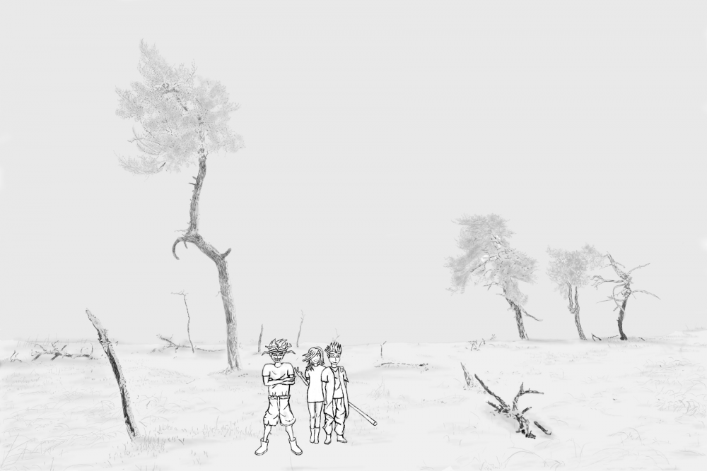 Concept Art / Character Design: TwinBeasts 1