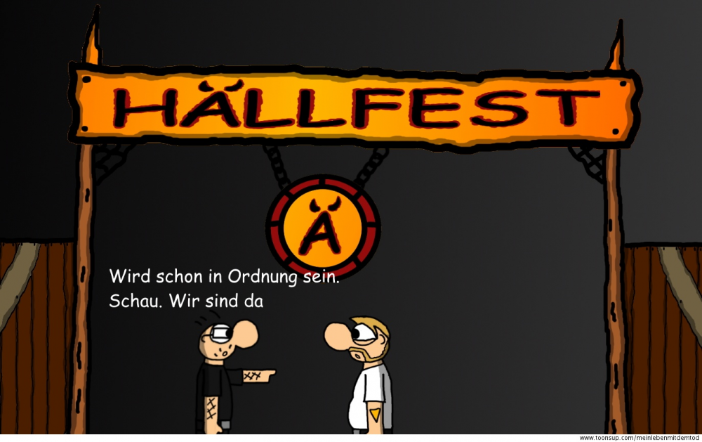 Comic: HÄLLFEST Teil 1 55