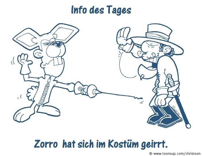 Cartoon: Zorro 1