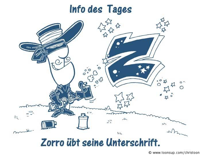 Cartoon: Zorro 2