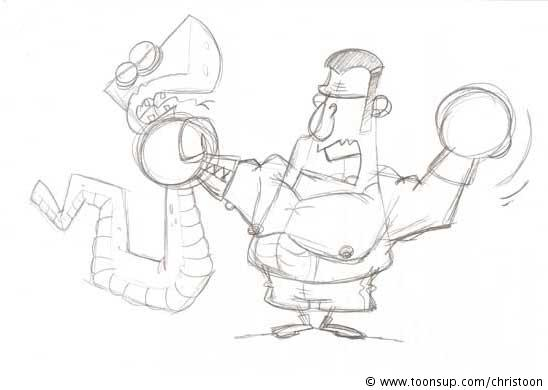 Concept Art / Character Design: Zkizzen 1