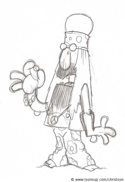Concept Art / Character Design: Zkizzen 2