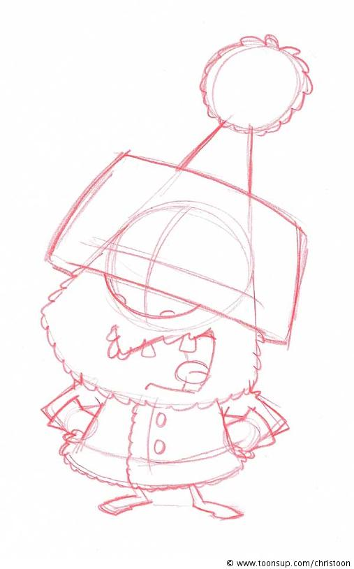 Concept Art / Character Design: Zkizzen 4
