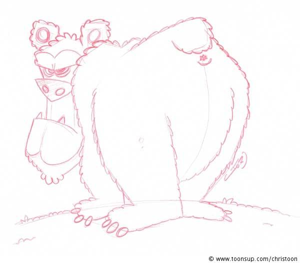 Concept Art / Character Design: Zkizzen 8