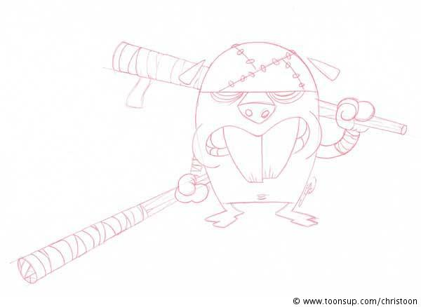 Concept Art / Character Design: Zkizzen 10