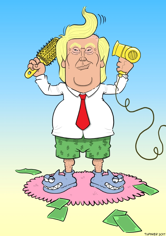 Caricature: Trump 1