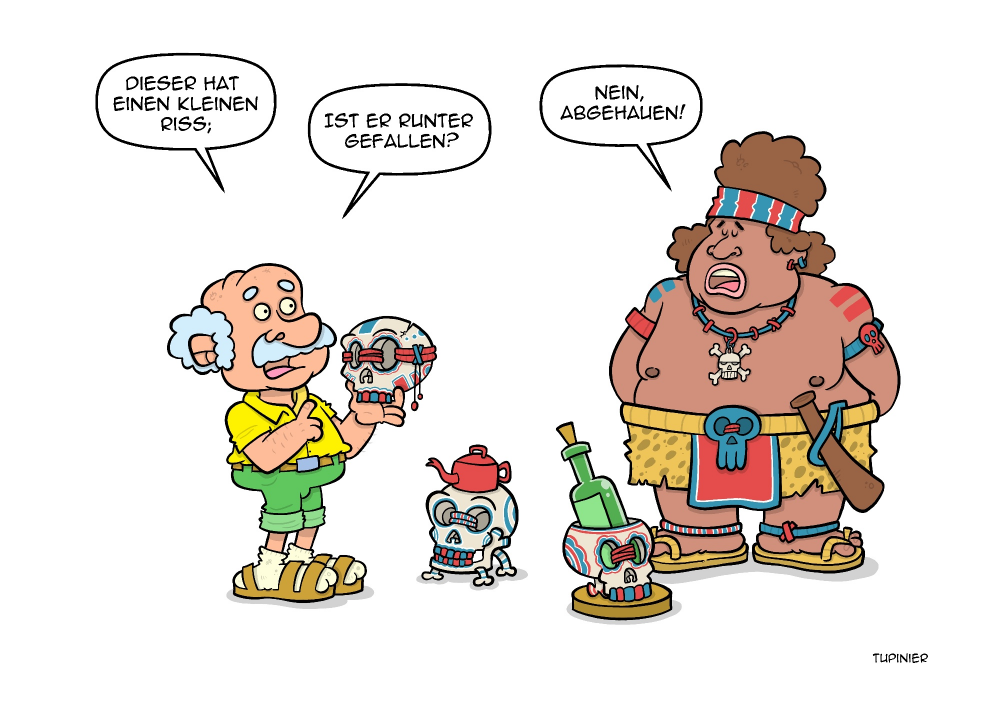 Cartoon: Riss 1