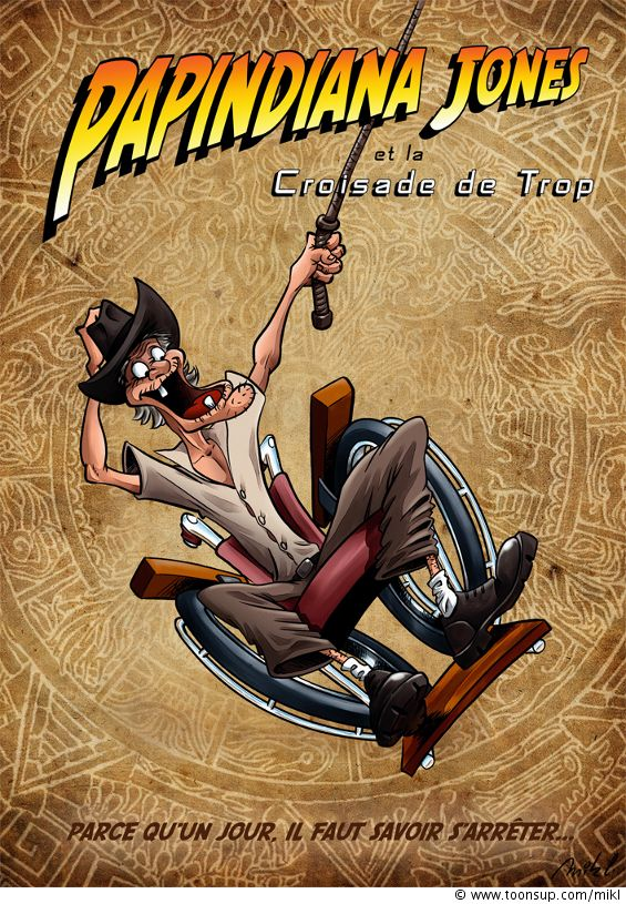 Cartoon: Papindiana Jones 1