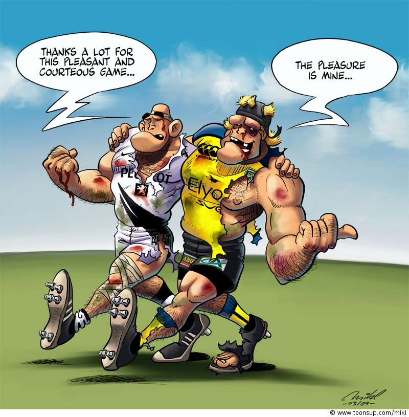 Cartoon: The Spirit of Rugby 1