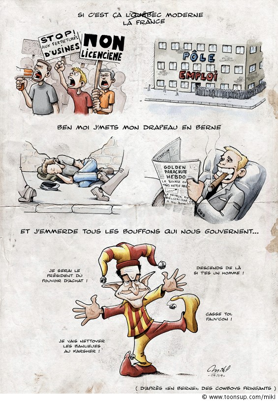 Comic: La France en berne 1
