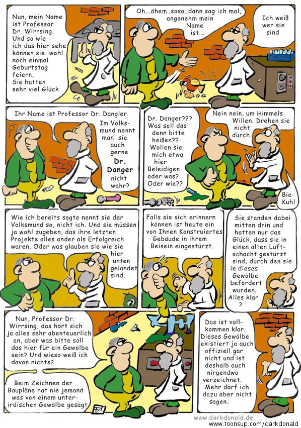 Comic: Dr. Danger und Loverboy - Teil1 12
